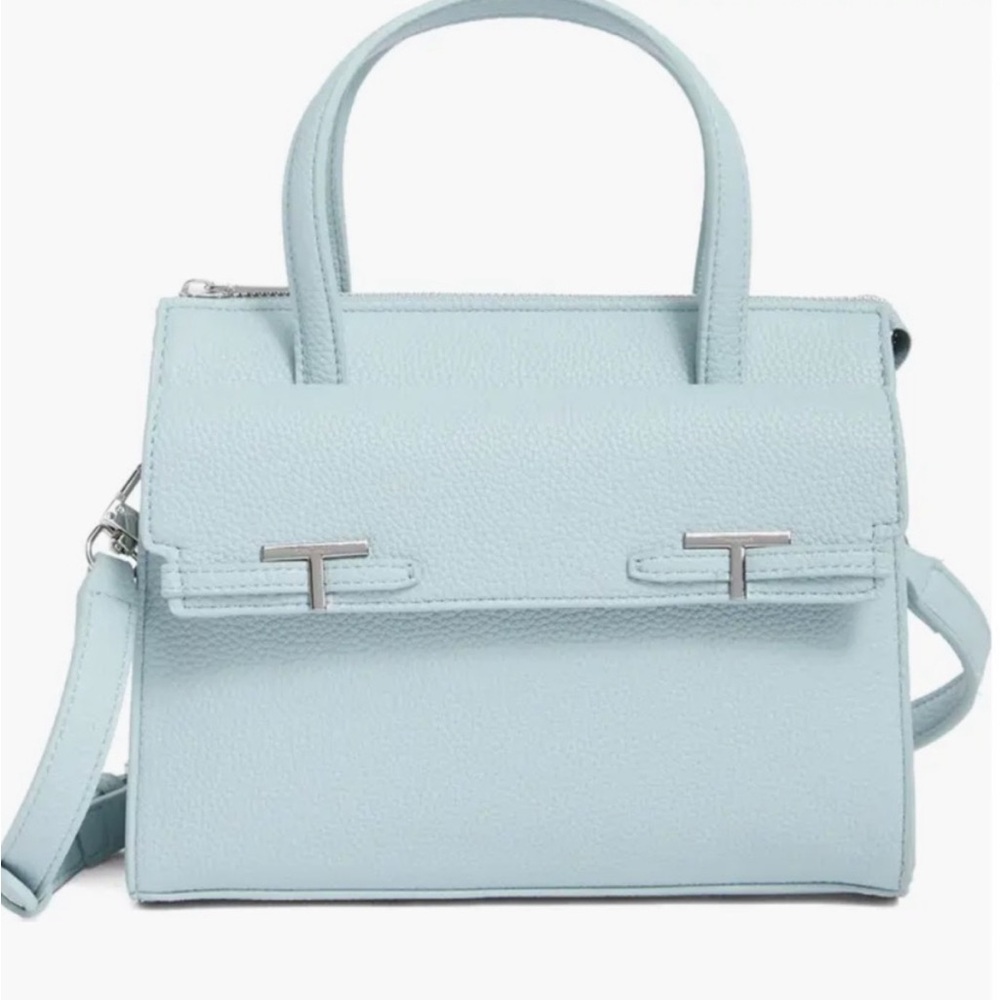 Tahari Light Blue Crossbody Bag